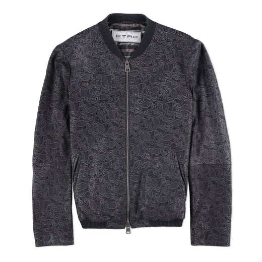 Etro Paisley Jacquard Bomber Jacket
