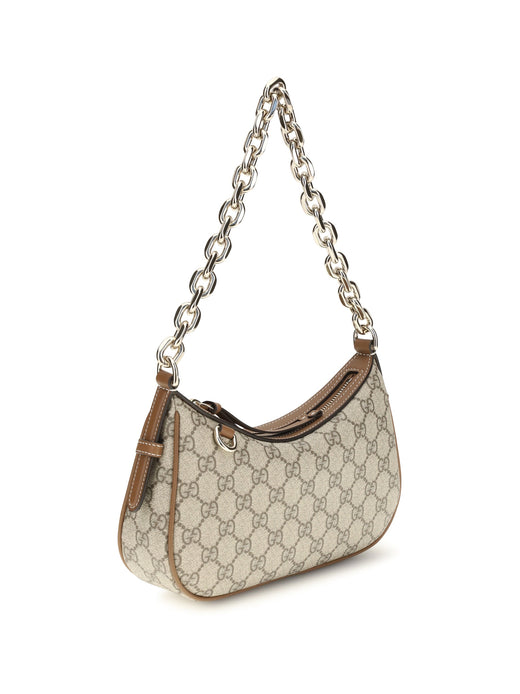 Gucci Shoulder Bag — Beige Fabric