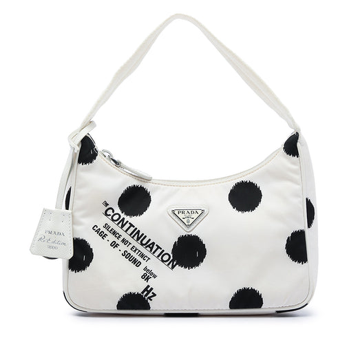 Mini Re Nylon Polka Dot Re Edition 2000 Shoulder Bag - Image 1