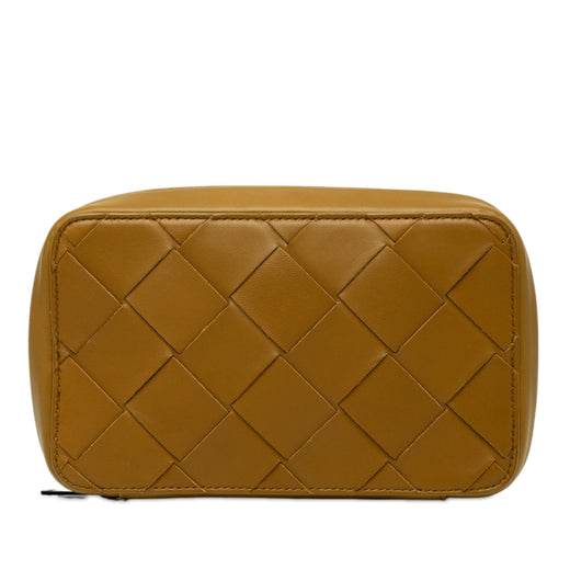 Nappa Maxi Intrecciato Zippered Pouch - Image 1