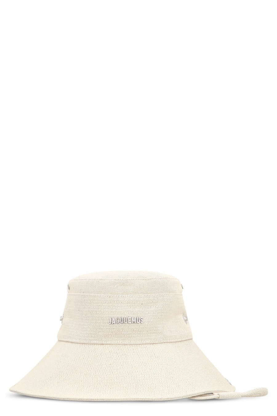 Jacquemus 25eacu00721aw00595 Cotton Fisherman Bucket Hat — Beige
