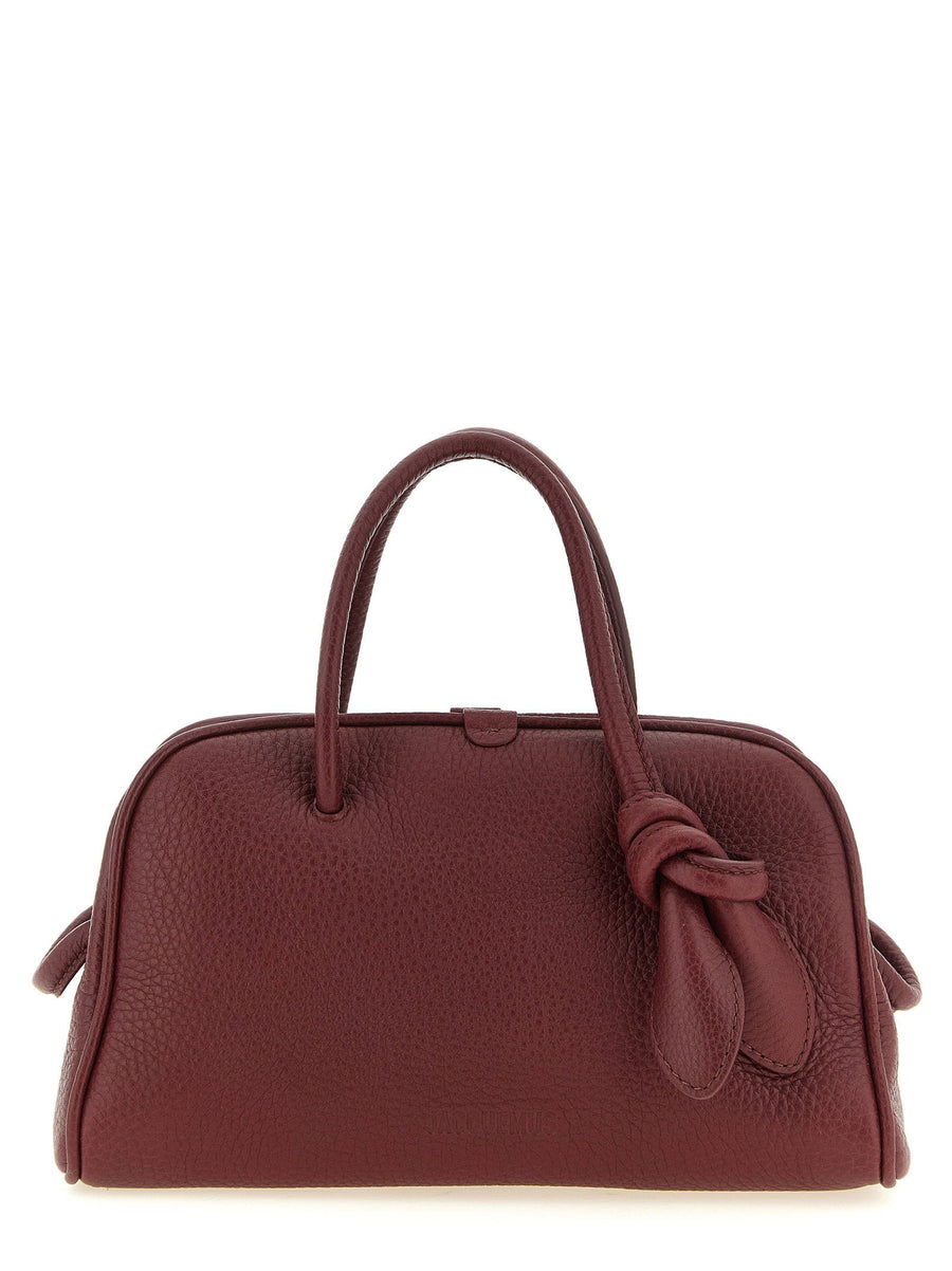 Jacquemus Top Handle Bag — Burgundy