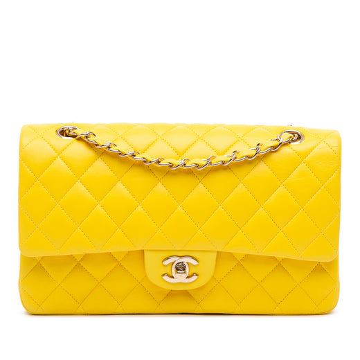 Medium Classic Lambskin Double Flap - Image 1