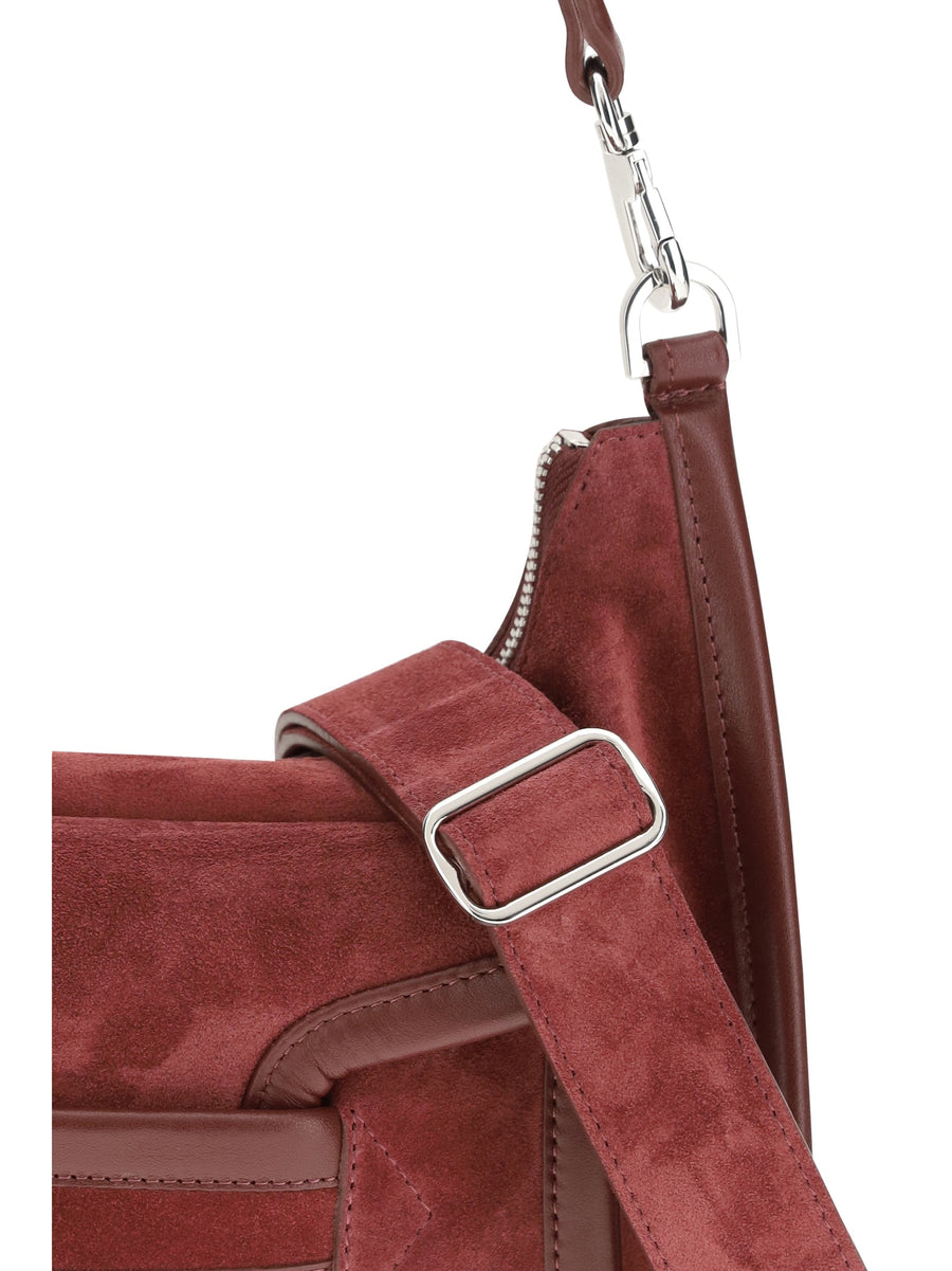 Pierre Hardy Alpha Day Miss Shoulder Bag — Red Calf Leather