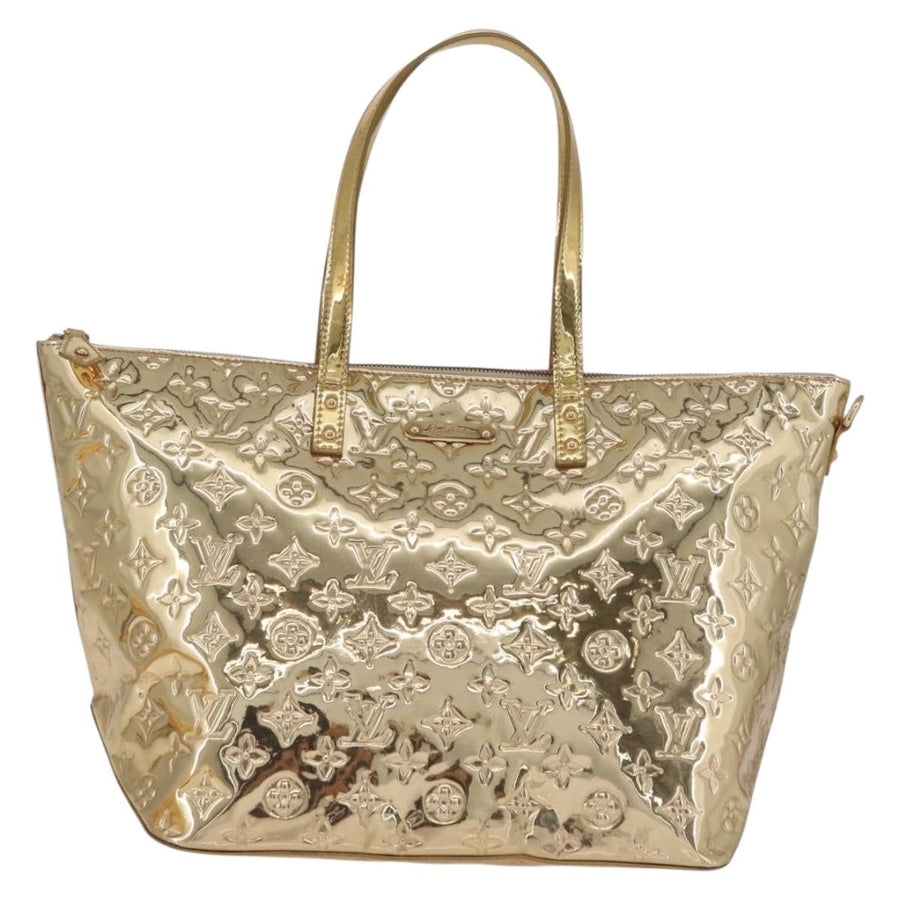 Louis Vuitton Bellevue Monogram Vernis Gold Canvas Bag