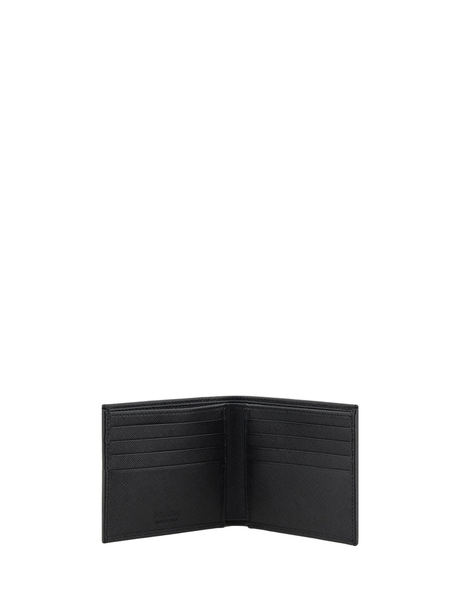 Prada Re-Nylon Bifold Wallet — Black