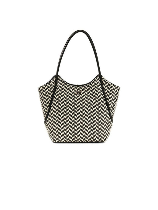Guess Tessi 2 1 Tote Bag — Black Polyurethane