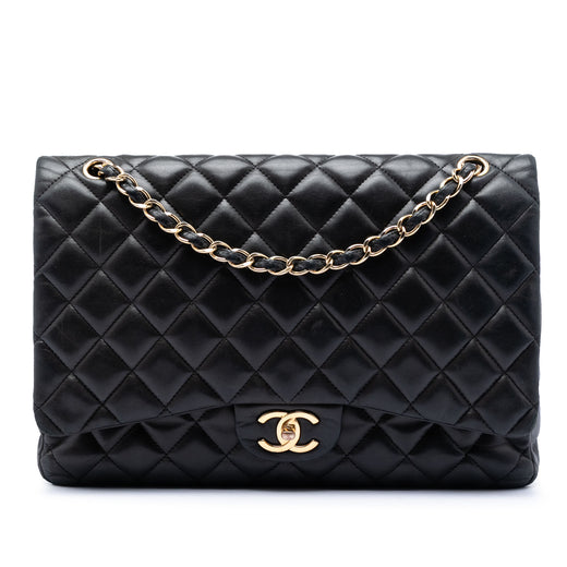 Maxi Classic Lambskin Double Flap - Image 1