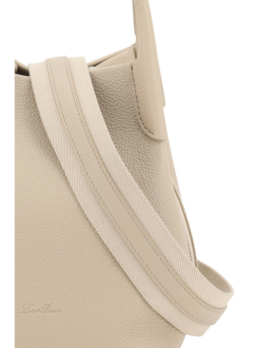 Loro Piana Bale Bucket Bag — Beige Calf Leather