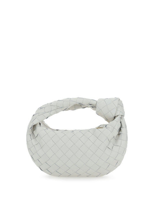 Bottega Veneta Shoulder Bag — White Lambskin