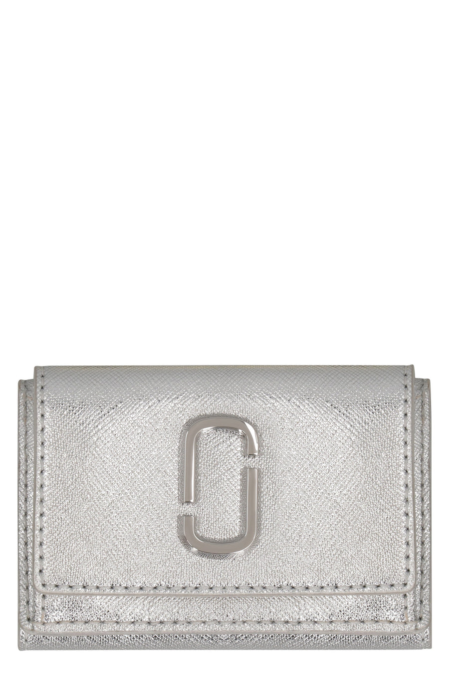 Marc Jacobs Wallet — Silver Cow Hide