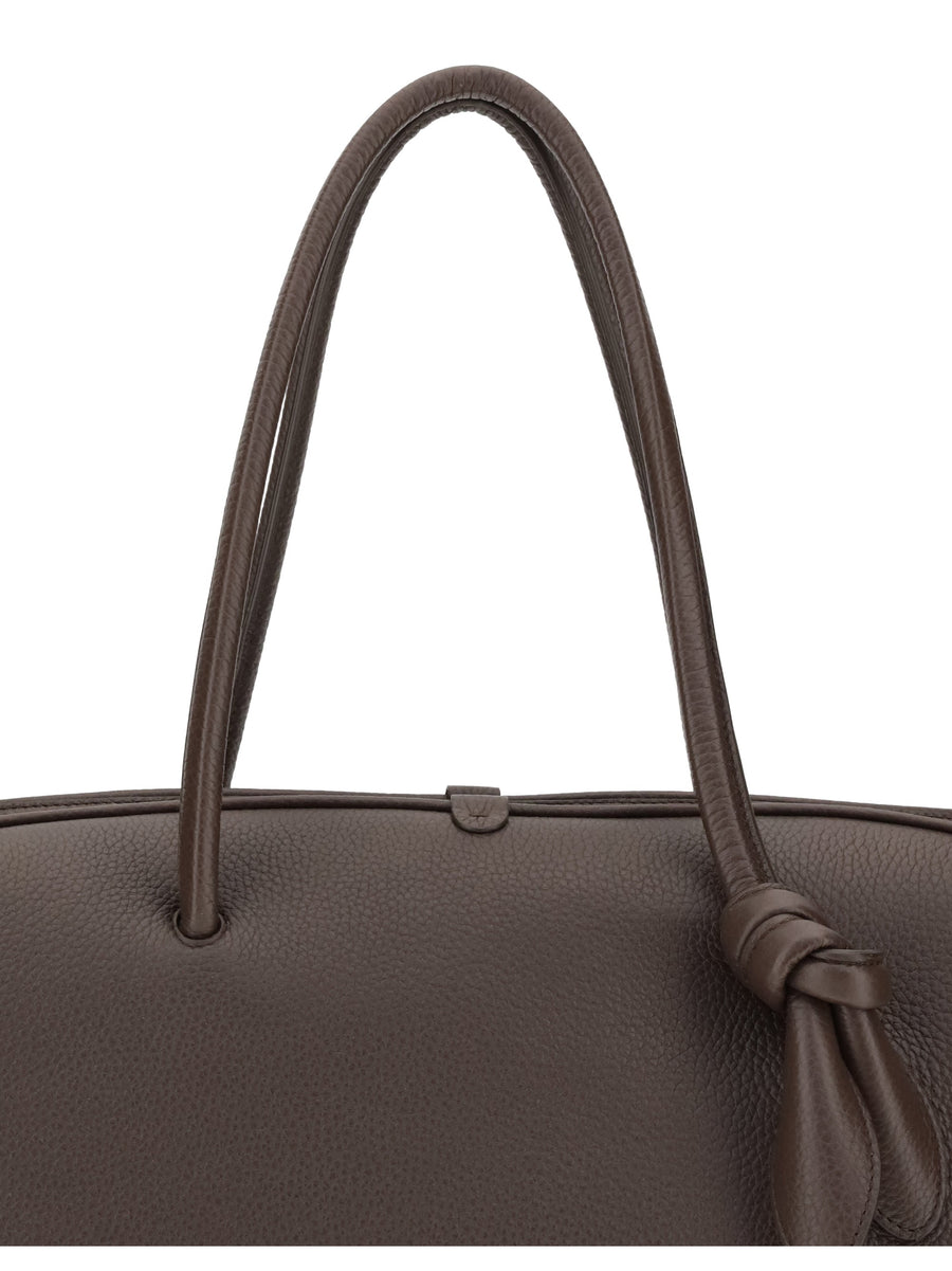Jacquemus Top Handle Bag — Brown Calf Leather Bos Taurus