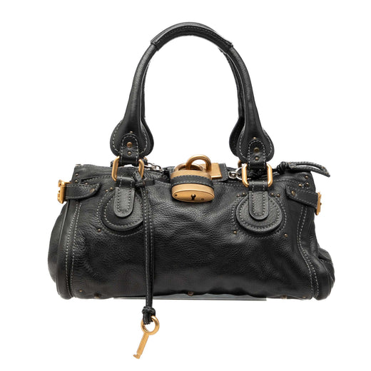 Leather Paddington Handbag - Image 1