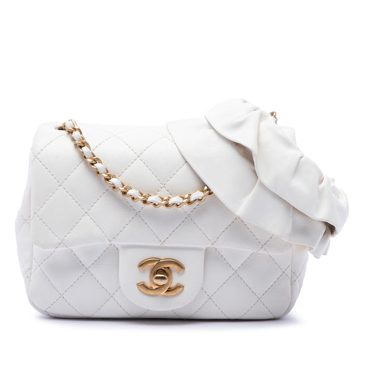 Mini Square Lambskin Romance Single Flap - Image 1