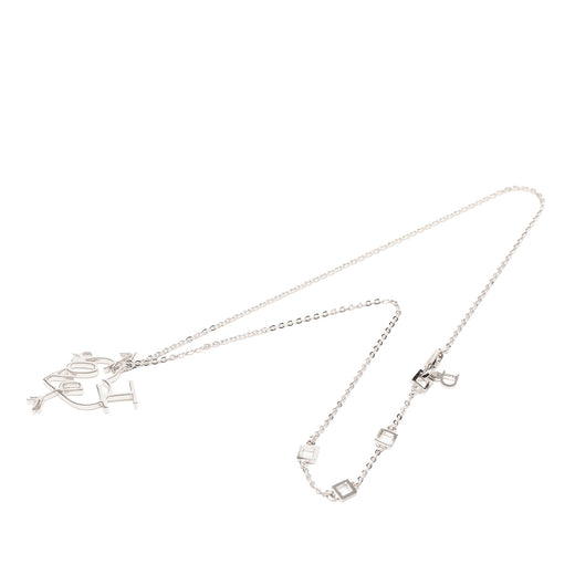 Brass I Love Dior Heart and Arrow Pendant Necklace - Image 1