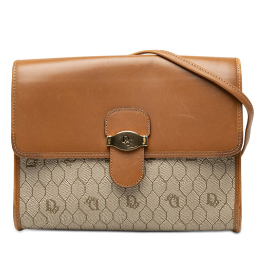 Honeycomb Coated Canvas Crossbody - Image 1