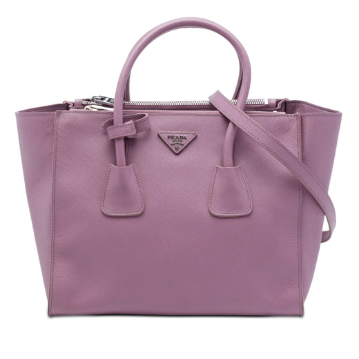 Medium Saffiano Twin Pocket Satchel - Image 1