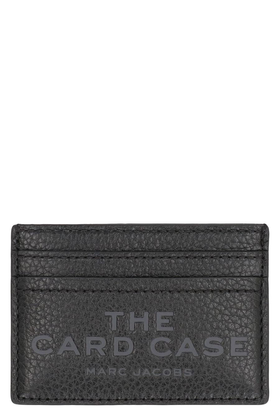 Marc Jacobs Grainy Leather Card Case — Black Cow Hide Wallets & Purses