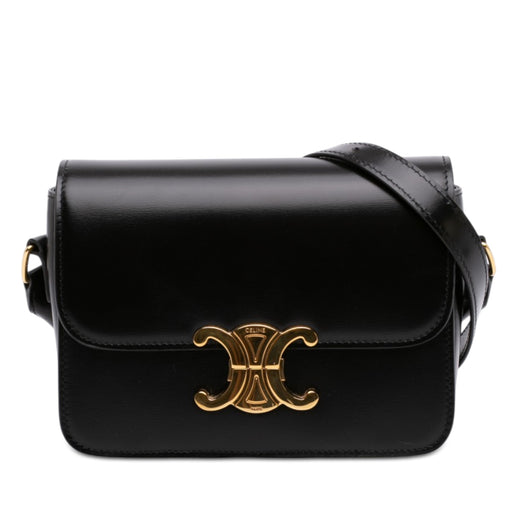 Teen Shiny Calfskin Triomphe Crossbody - Image 1