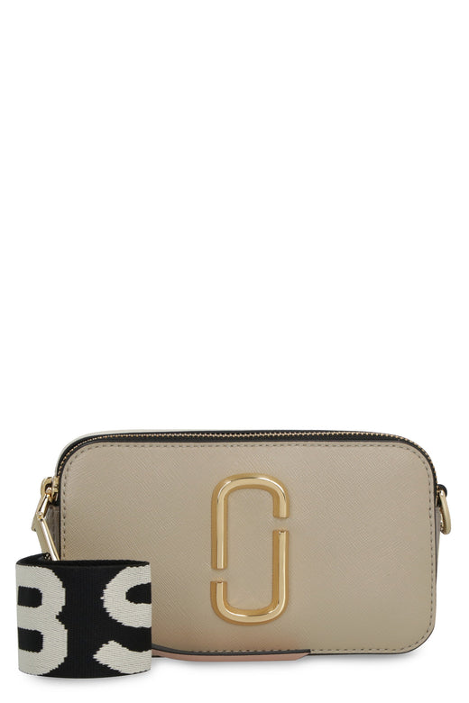 Marc Jacobs Snapshot Shoulder Bag — Beige Cow Hide