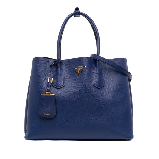 Large Saffiano Cuir Double Satchel - Image 1