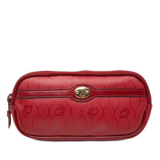 Honeycomb Coated Canvas Pouch - Image 1
