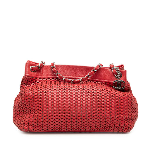 Woven Caviar CC Charm Tote - Image 1