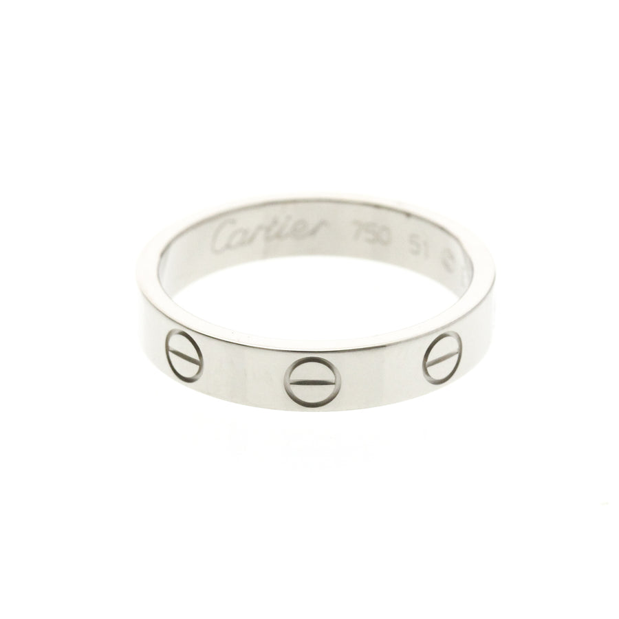 Cartier Love Band 18k White Gold Silver White_gold Bijoux