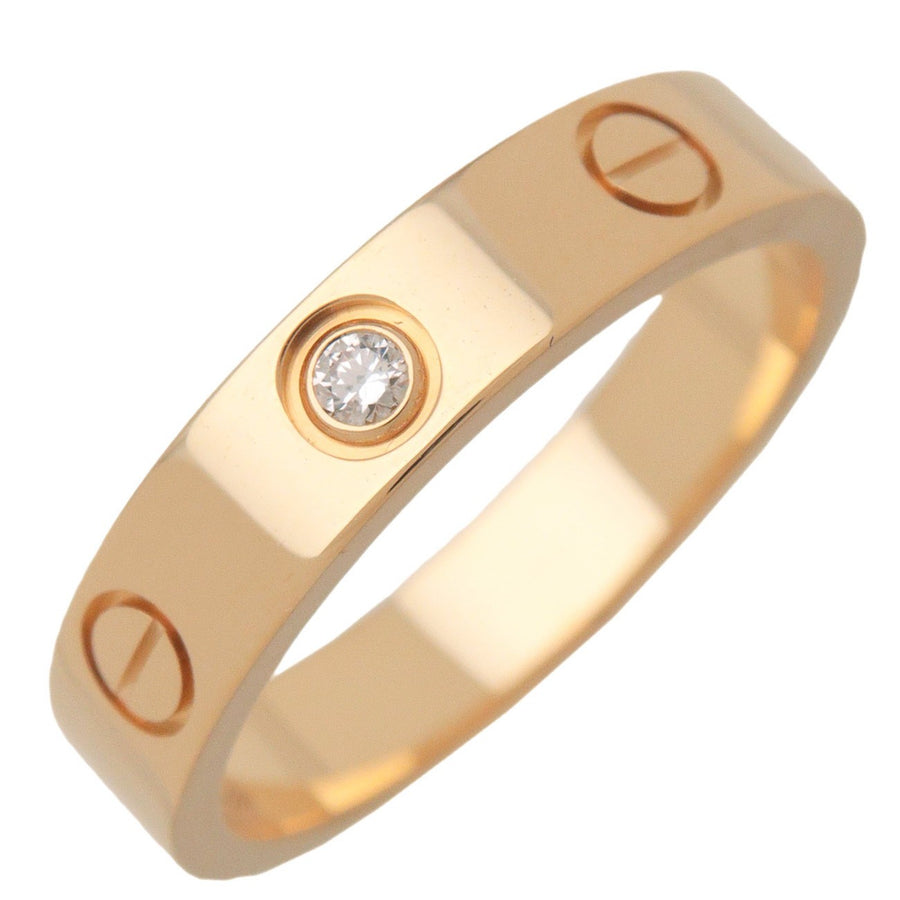Cartier Love Wedding Band 1 Diamond 18k Yellow Gold With Yellow_gold Bijoux
