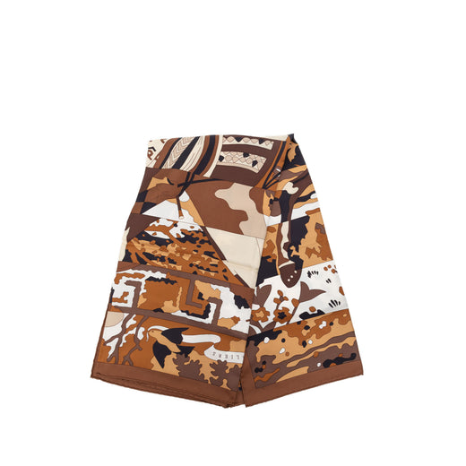 Les Dix Cavaliers Silk Scarf 90 - Image 1