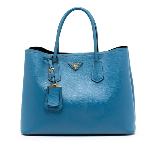 Large Saffiano Cuir Double Satchel - Image 1