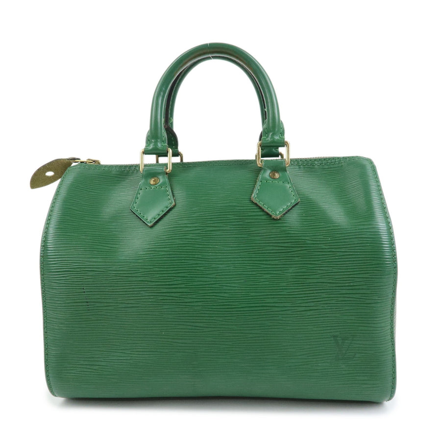 Louis Vuitton Speedy Epi Leather Green Bag
