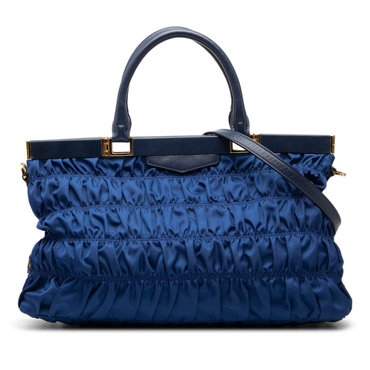Tessuto Gaufre Frame Satchel - Image 1