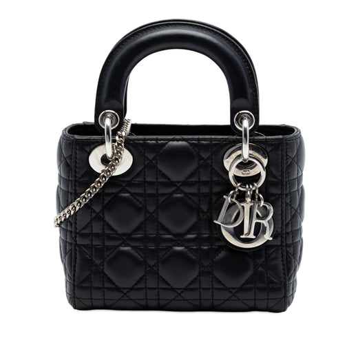 Mini Lambskin Cannage Lady Dior - Image 1
