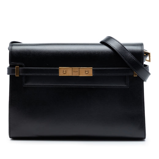Medium Smooth Calfskin Manhattan Shoulder Bag - Image 1