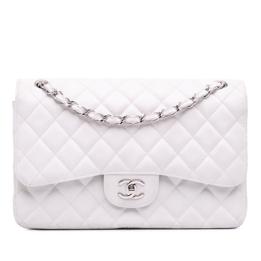 Jumbo Classic Caviar Double Flap - Image 1