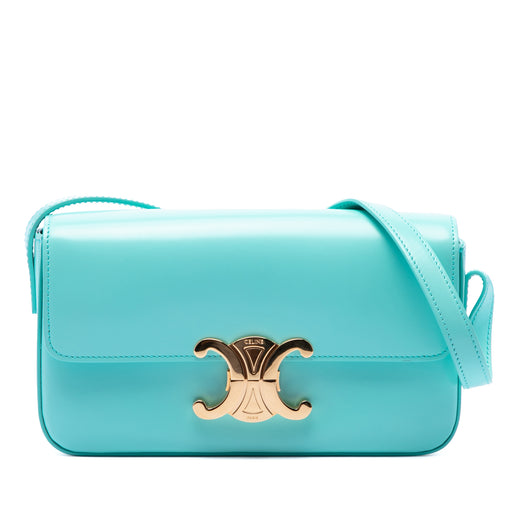 Shiny Calfskin Claude Shoulder Bag - Image 1