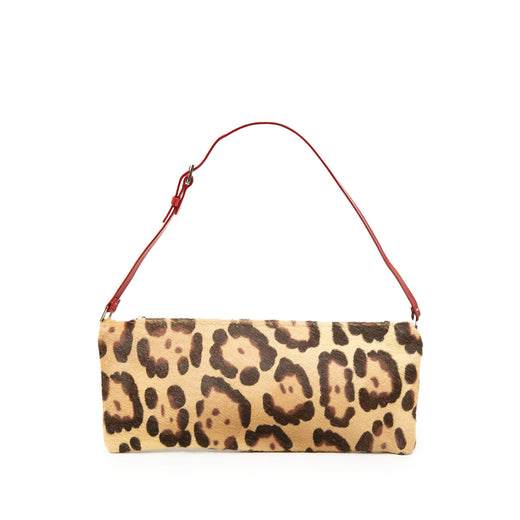 Pony Hair Animal Print Handbag - Image 1