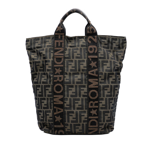 Zucca Canvas Roma 1925 Shopping Tote - Image 1