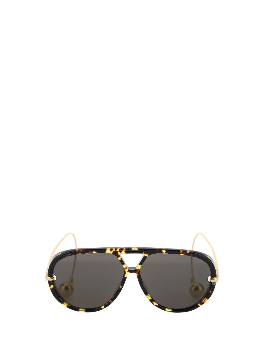 Bottega Veneta 769205v2q30 Sunglasses — Havana Acetate