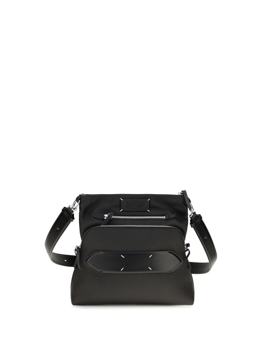 Maison Margiela Crossbody Bag — Black Lambskin Leather