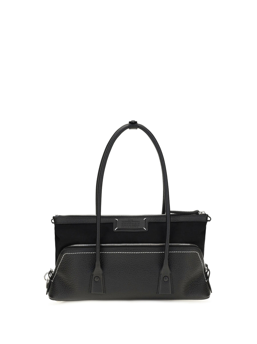 Maison Margiela 5ac Shoulder Bag — Black Calf Leather Bos Taurus