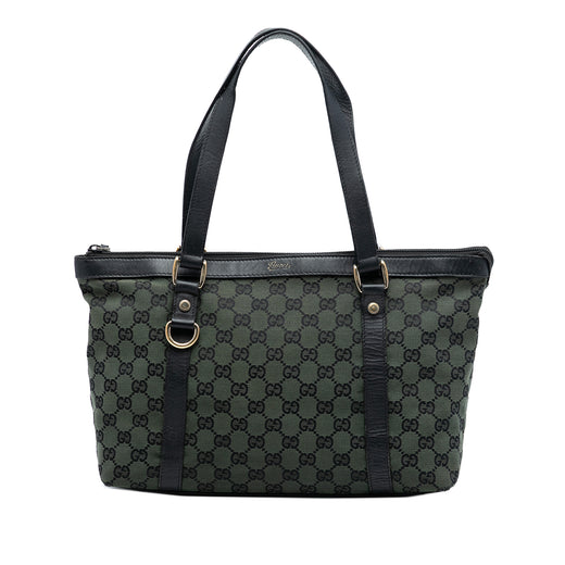 GG Canvas Abbey D Ring Tote - Image 1