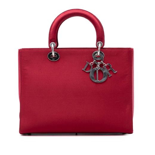 Large Satin Lady Dior - Image 1