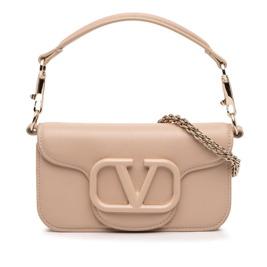 Small Calfskin VLogo Loco Satchel - Image 1