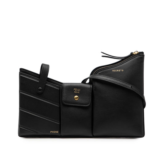 Mini Leather 3 Pocket Crossbody - Image 1