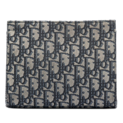 Oblique Canvas Clutch - Image 1