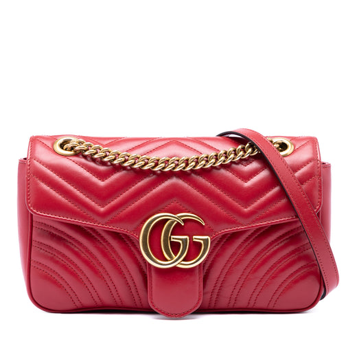 Medium GG Marmont Matelasse Leather Shoulder Bag - Image 1
