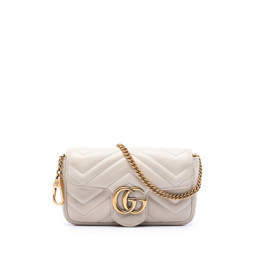 Mini GG Marmont Matelasse Calfskin Flap Crossbody - Image 1