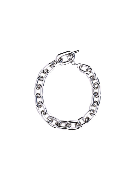 Rabanne Necklace — Silver Aluminium Necklaces